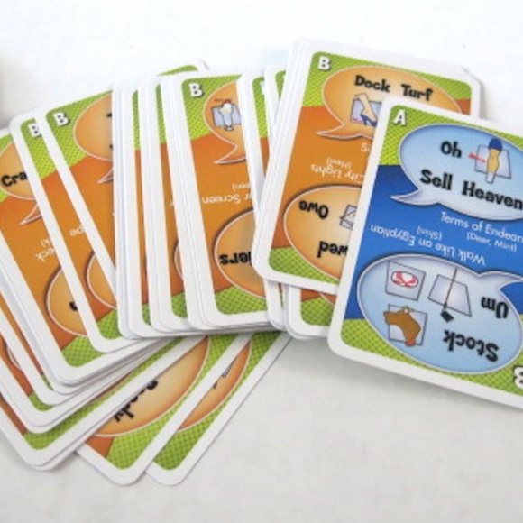 Mattel Mad Gab Picto-Gabs Card Game